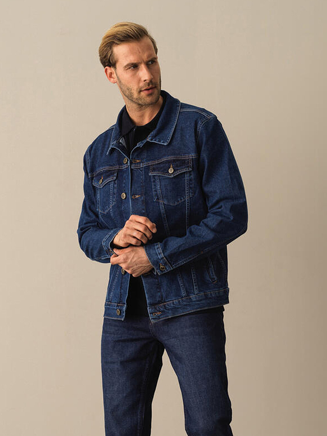 Mavi Regular Fit Pamuklu Denim Ceket - 1