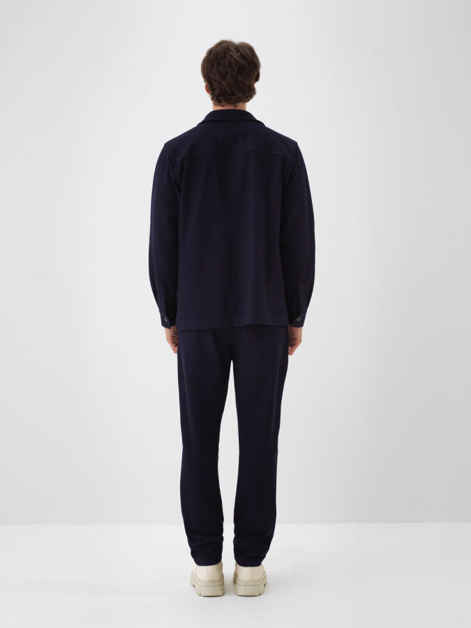 Çizgili Gömlek Ceket - Xint