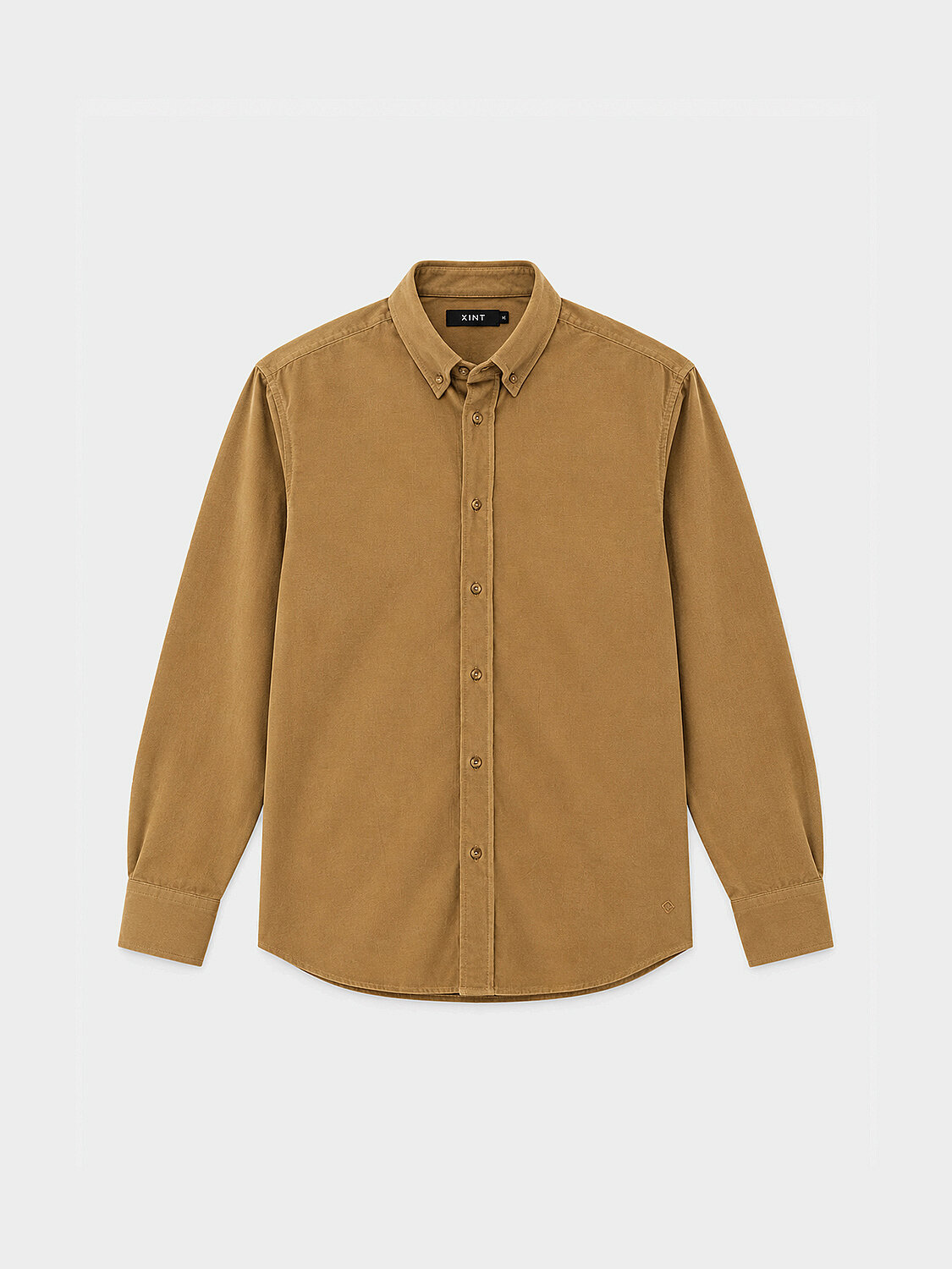 Camel Lüks Dokulu Soft Kadife Regular Fit Gömlek (1)
