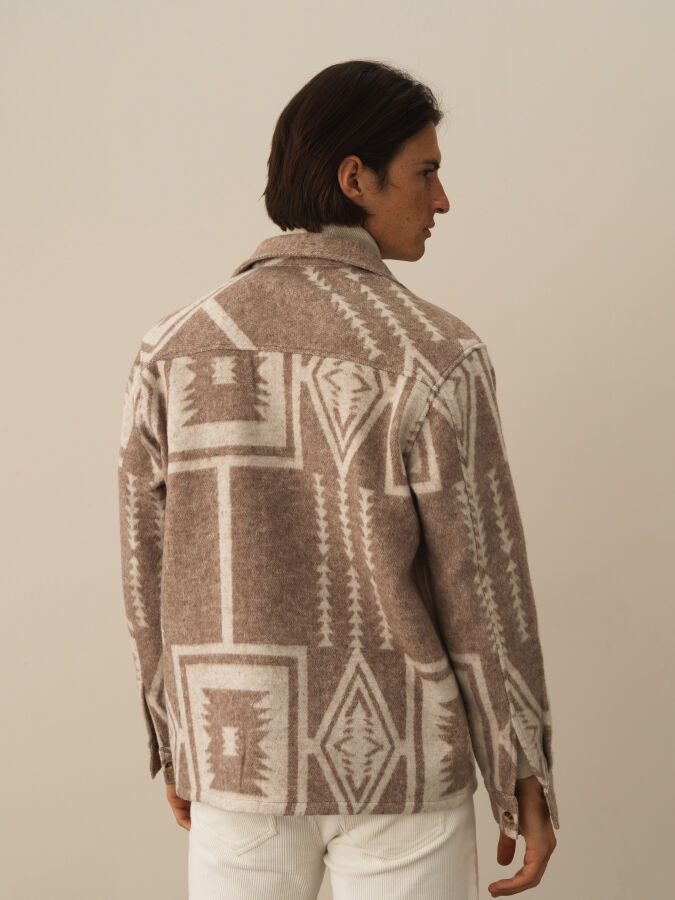 Camel Pamuk Dokulu Regular Fit Gömlek - Xint