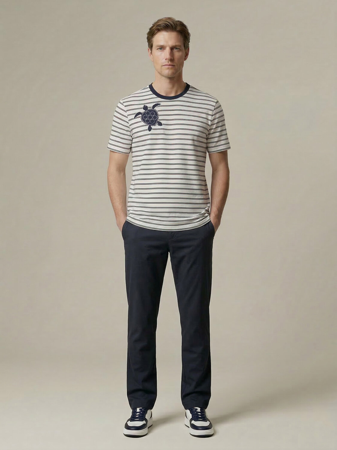 Lacivert Formunu Koruyan Regular Fit Jogger - 3