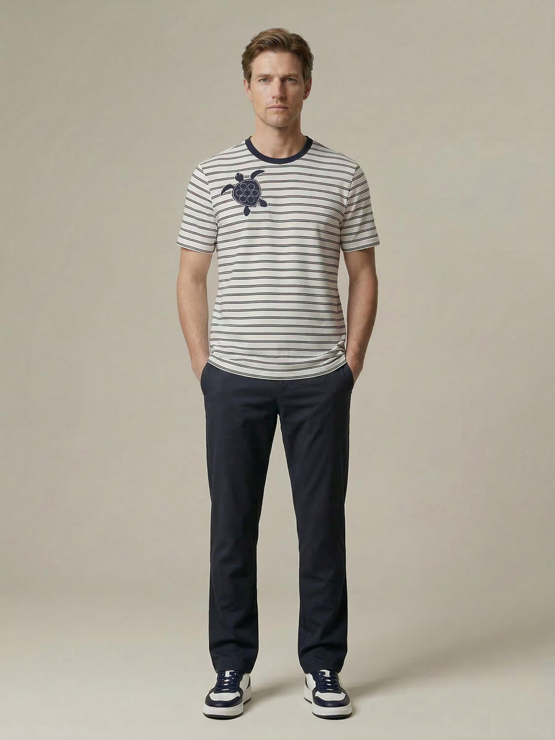 Lacivert Formunu Koruyan Regular Fit Jogger - 3