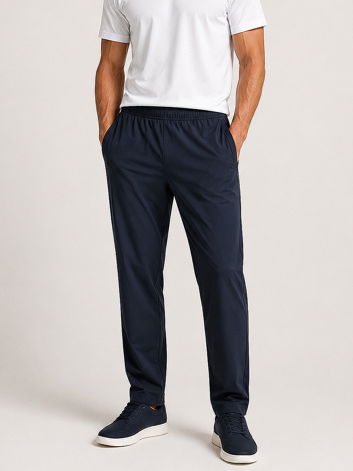 Lacivert Formunu Koruyan Regular Fit Jogger (1)