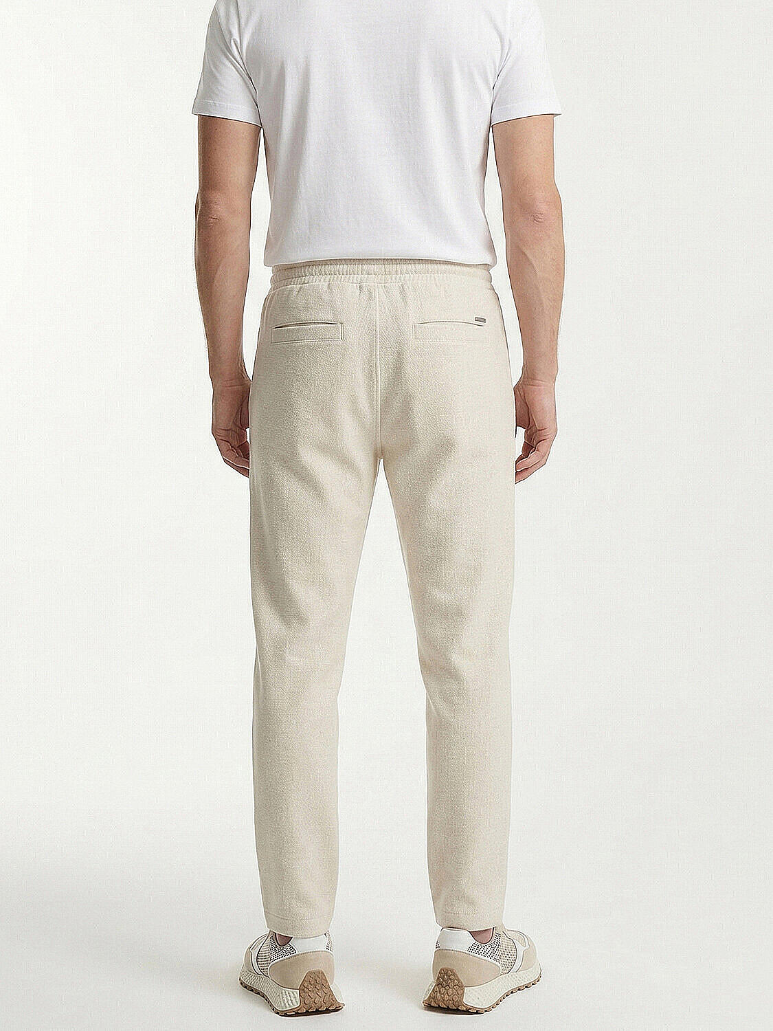 Naturel Keten Karışımlı Regular Fit Jogger (3)