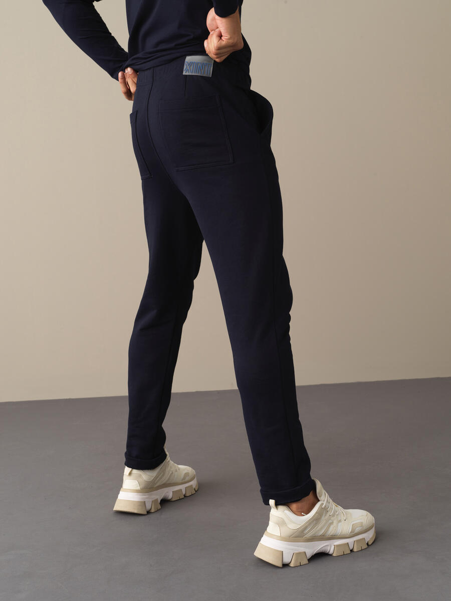 Lacivert Regular Fit Jogger Pantolon - 4