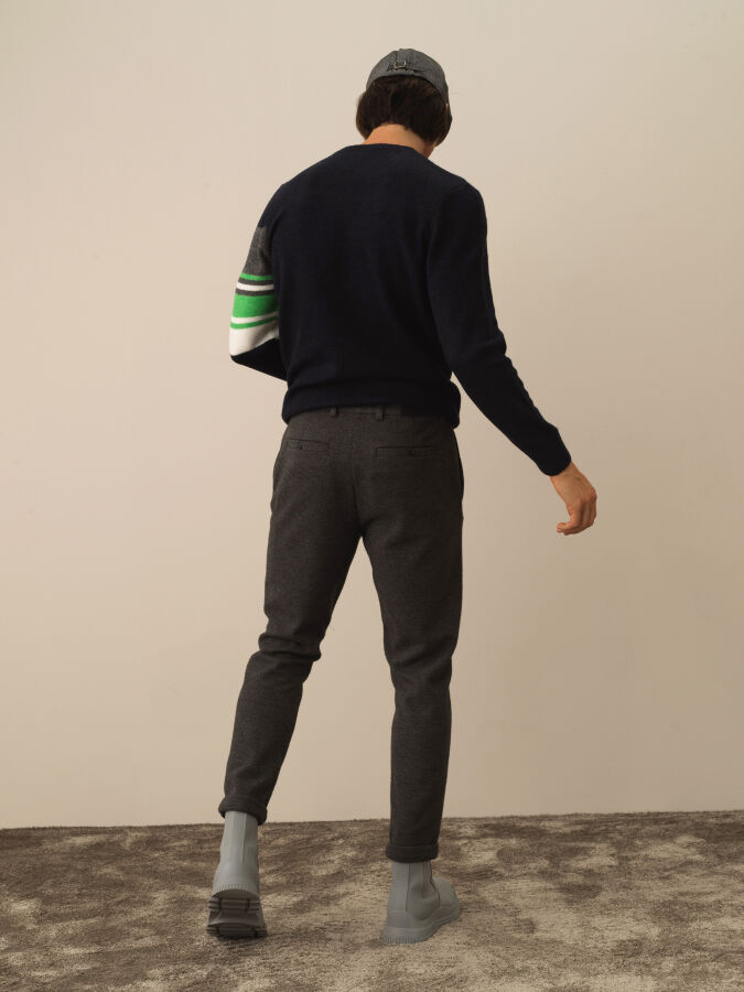 Antra Dokulu Esnek Dokulu Slim Fit Jogger Pantolon - Xint