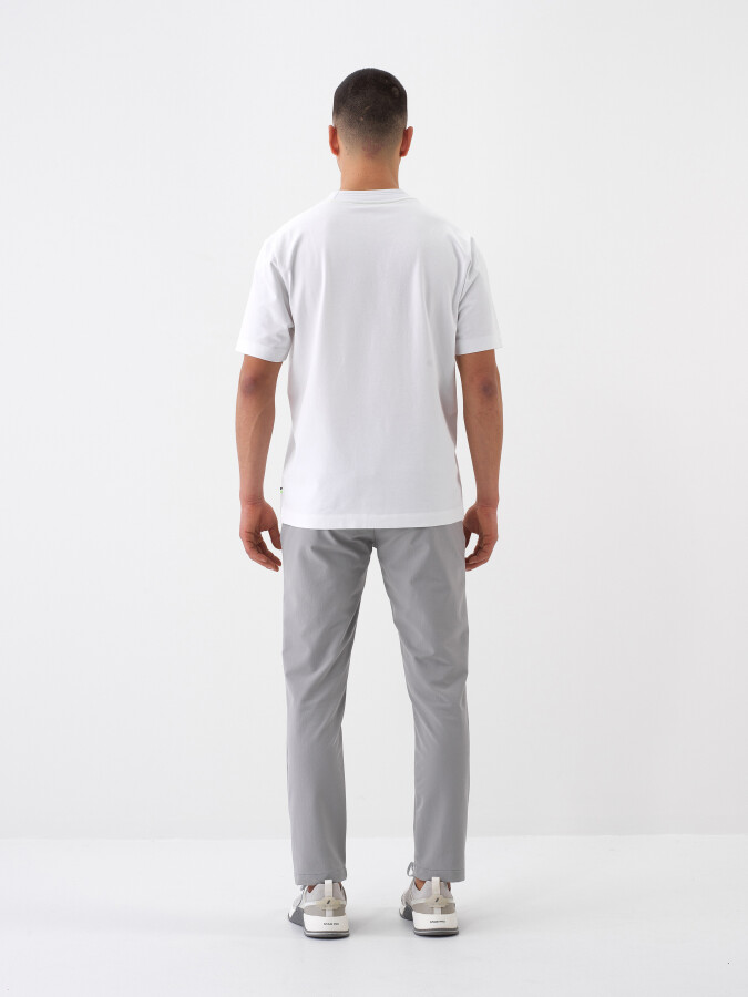 Gri Formunu Koruyan Slim Fit Jogger - 5
