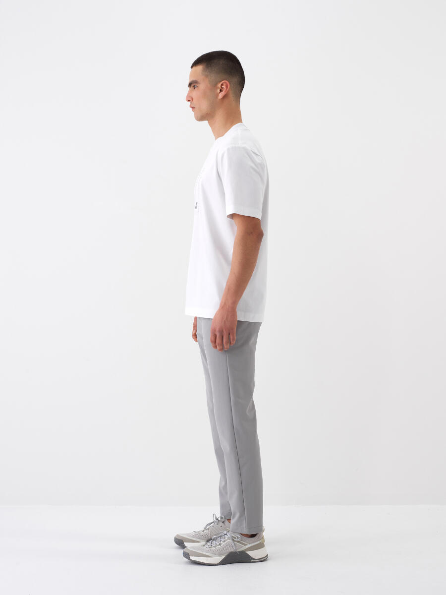Gri Formunu Koruyan Slim Fit Jogger - 3