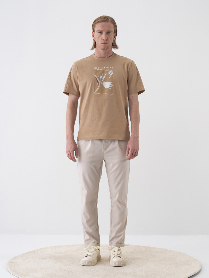 Naturel Doğal Dökümlü Slim Fit Jogger (1)