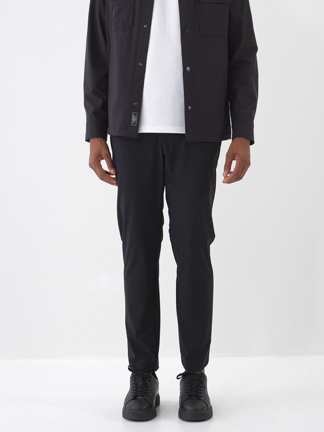 Siyah Formunu Koruyan Slim Fit Jogger