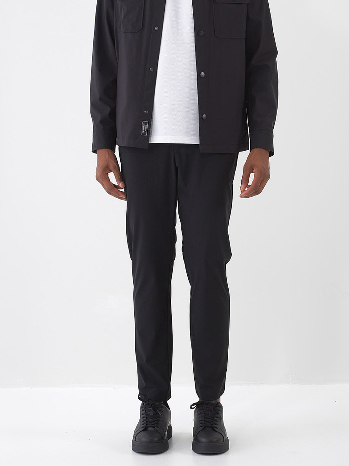 Siyah Formunu Koruyan Slim Fit Jogger
