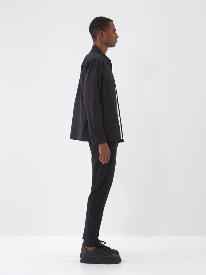 Siyah Formunu Koruyan Slim Fit Jogger (1)