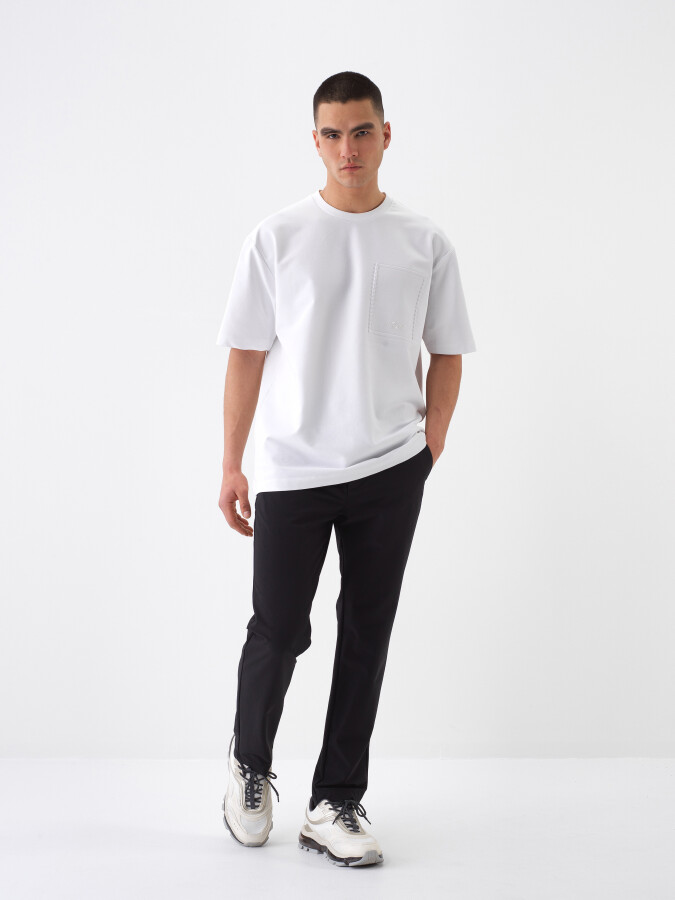 Siyah Formunu Koruyan Slim Fit Jogger (1)