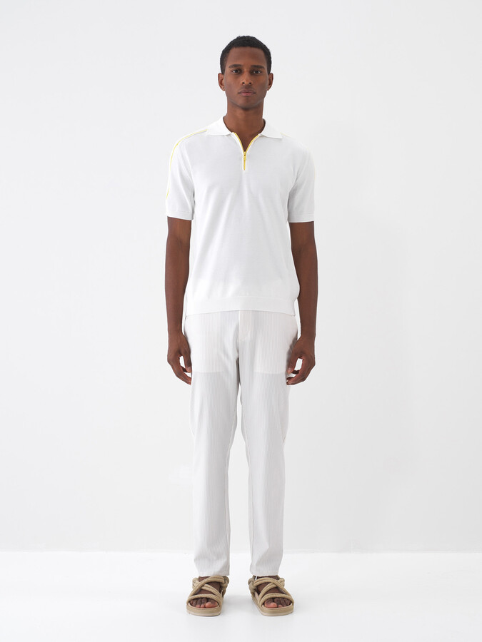 Taş Rengi Doğal Dökümlü Slim Fit Jogger