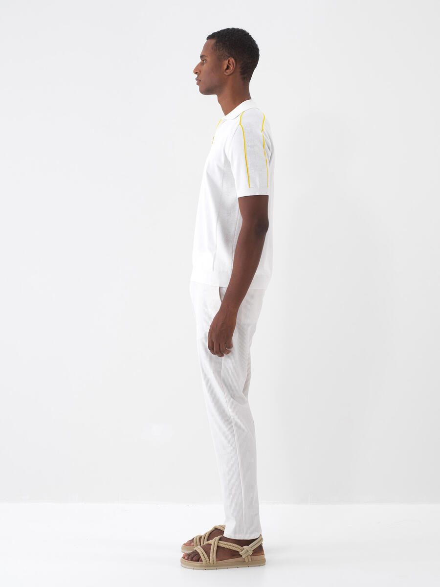 Taş Rengi Doğal Dökümlü Slim Fit Jogger - 4