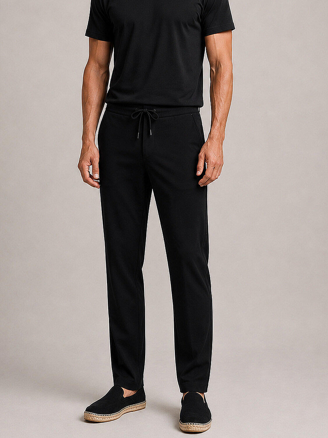 Siyah Formunu Koruyan Slim Fit Jogger (1)