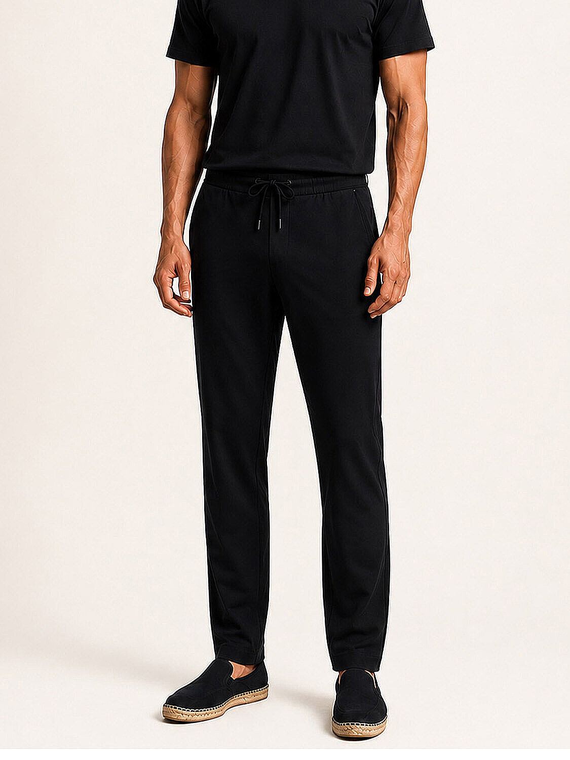 Siyah Formunu Koruyan Slim Fit Jogger (1)