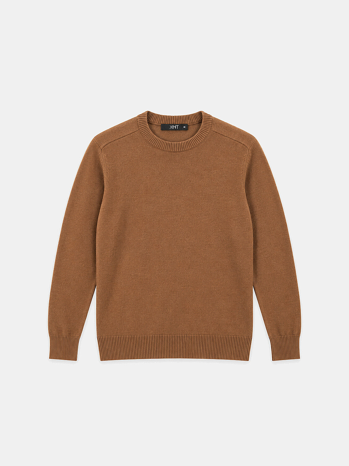 Camel Regular Fit Bisiklet Yaka Yünlü Kazak - 1