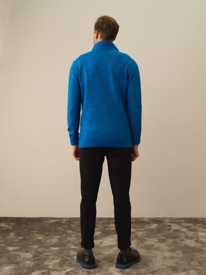 Mavi Regular Fit Polo Yaka Kazak - 4