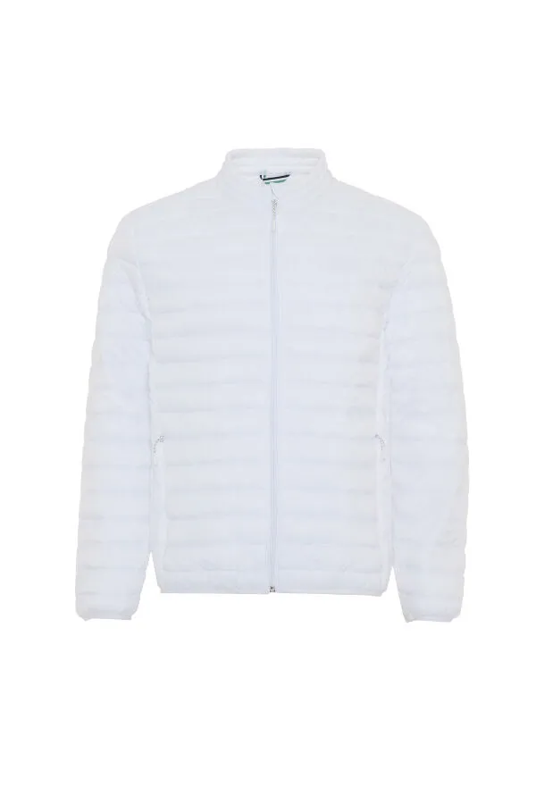 Beyaz Formunu Koruyan Regular Fit Mont - Xint