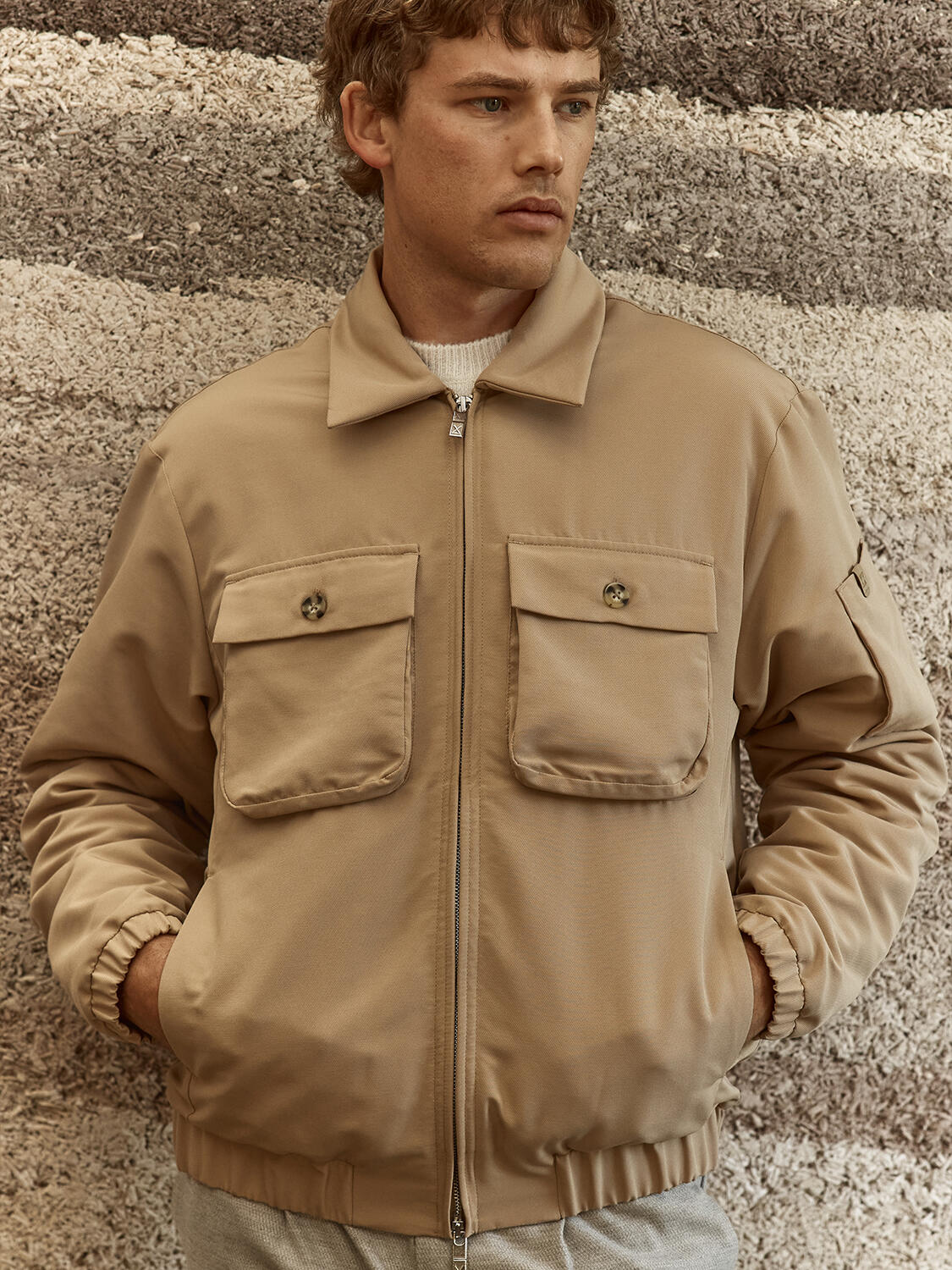 Camel Formunu Koruyan Regular Fit Mont - 1