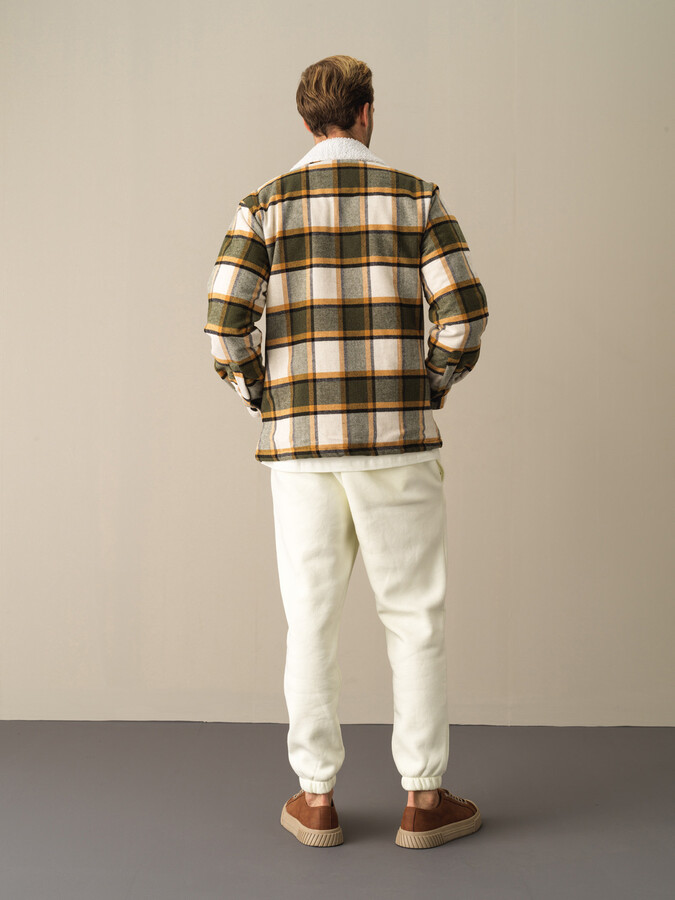 Haki Regular Fit Polo Yaka Mont - 4