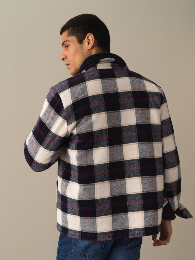 Lacivert Regular Fit Polo Yaka Mont - 3