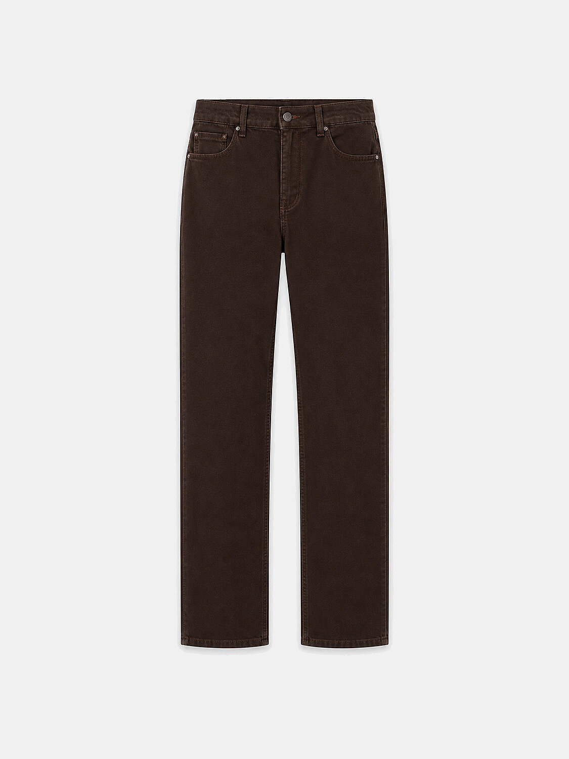 Kahverengi Slim Fit Pamuklu Pantolon (1)