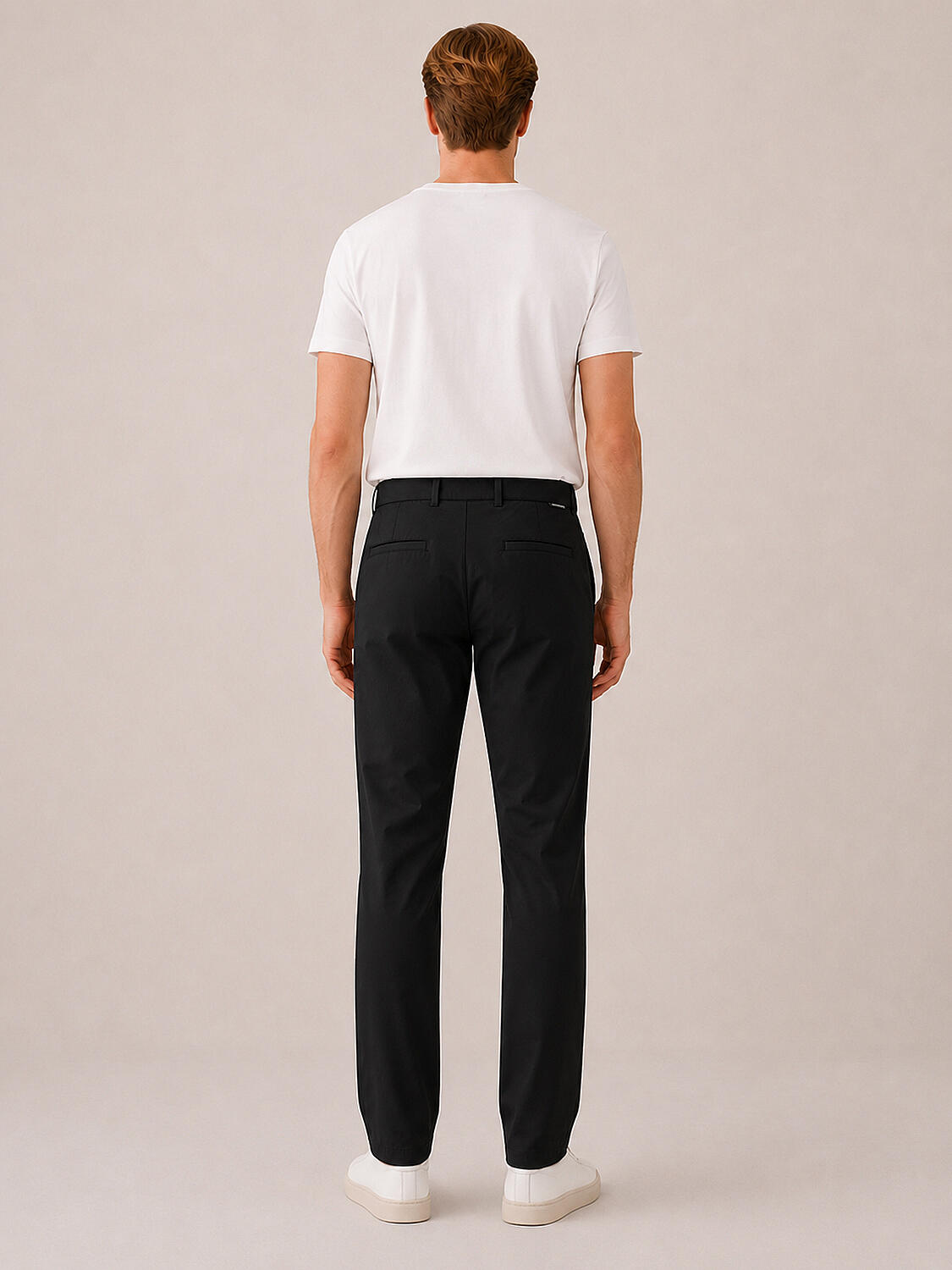 Siyah Formunu Koruyan Regular Fit Pantolon - 4