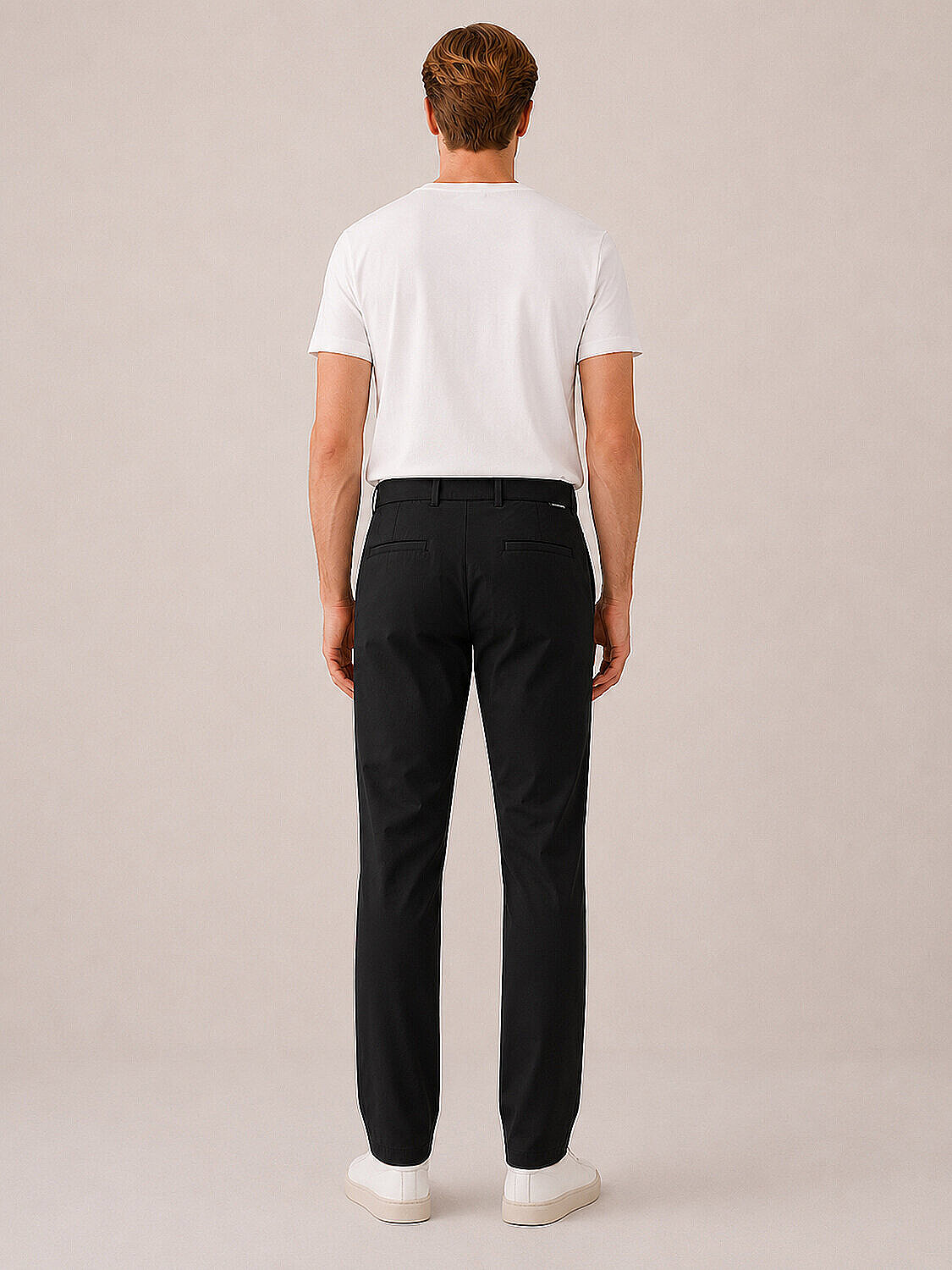 Siyah Formunu Koruyan Regular Fit Pantolon (4)