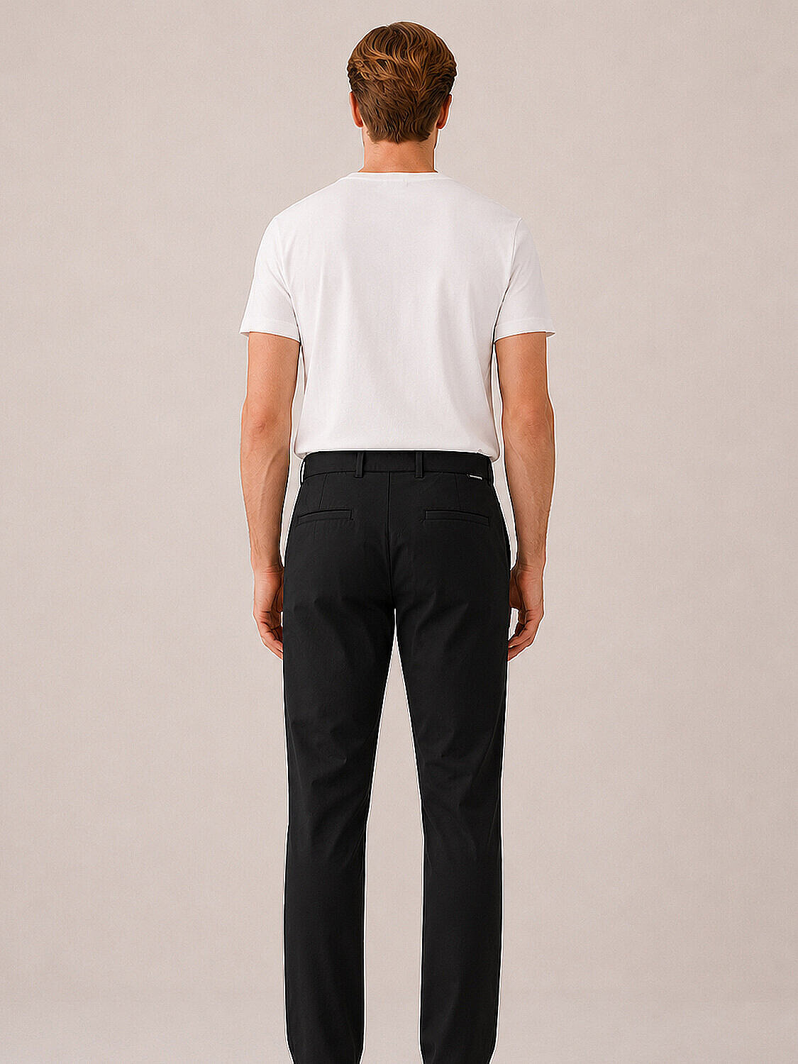 Siyah Formunu Koruyan Regular Fit Pantolon (3)