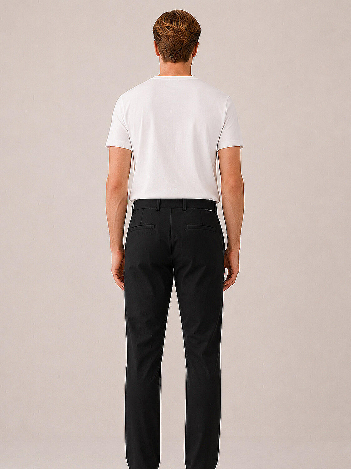 Siyah Formunu Koruyan Regular Fit Pantolon (3)