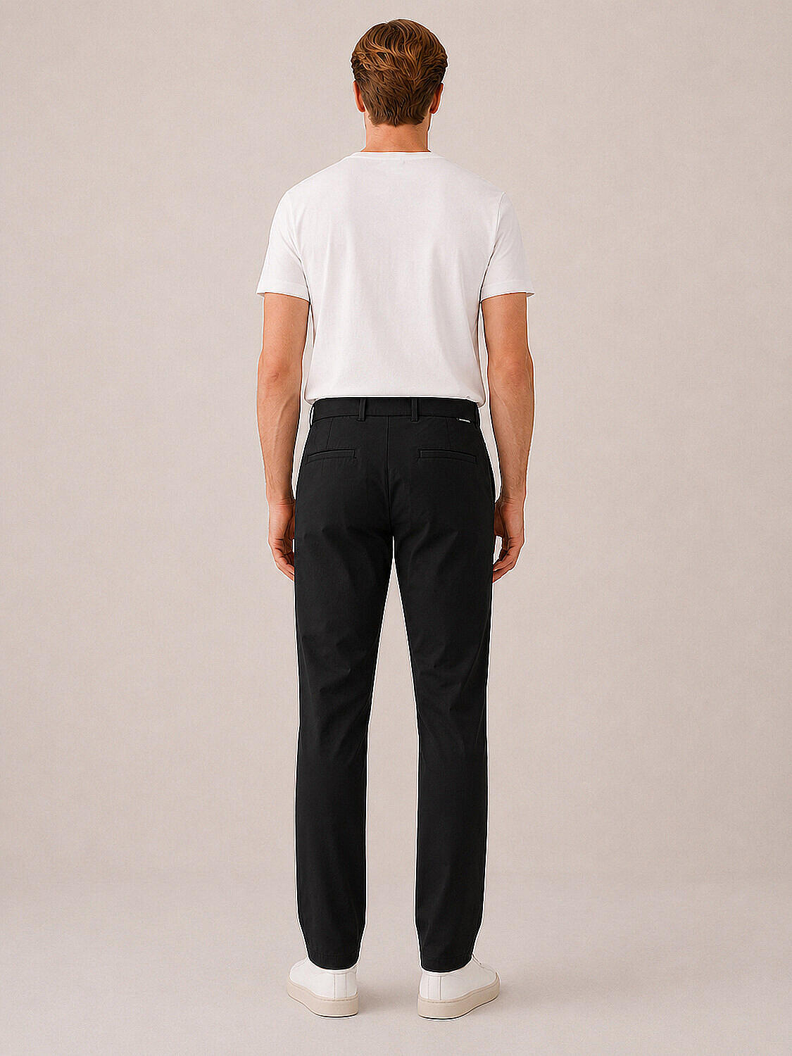 Siyah Formunu Koruyan Regular Fit Pantolon (4)