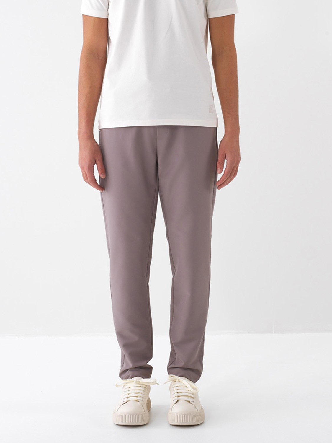 Taş Rengi Doğal Dökümlü Slim Fit Pantolon