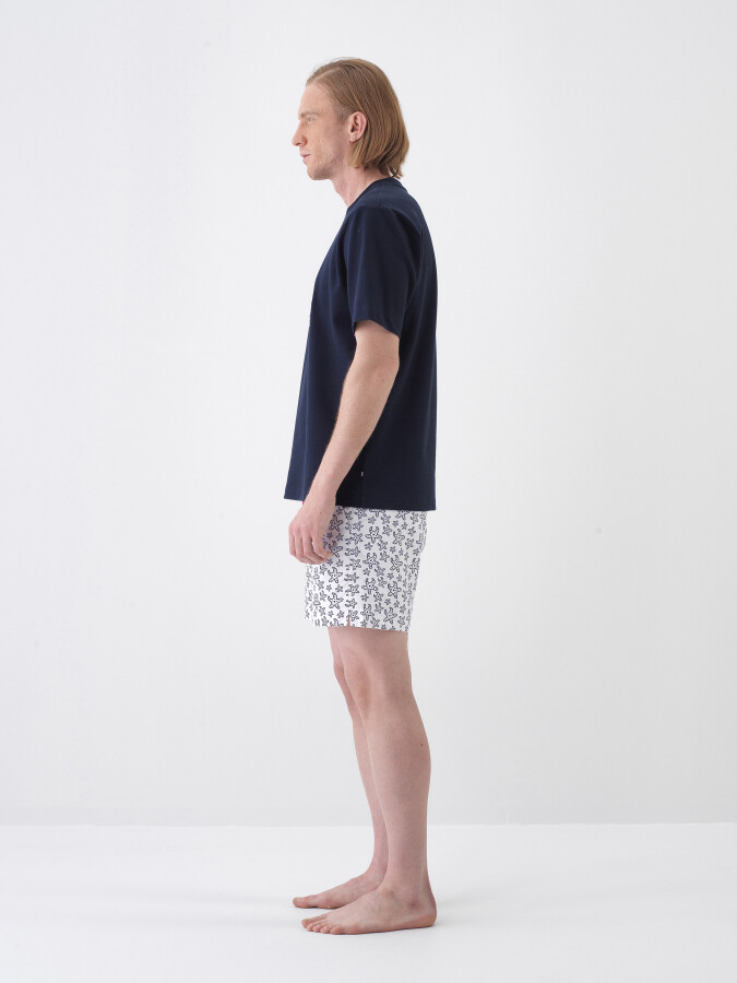 Beyaz Formunu Koruyan Regular Fit Şort - 3