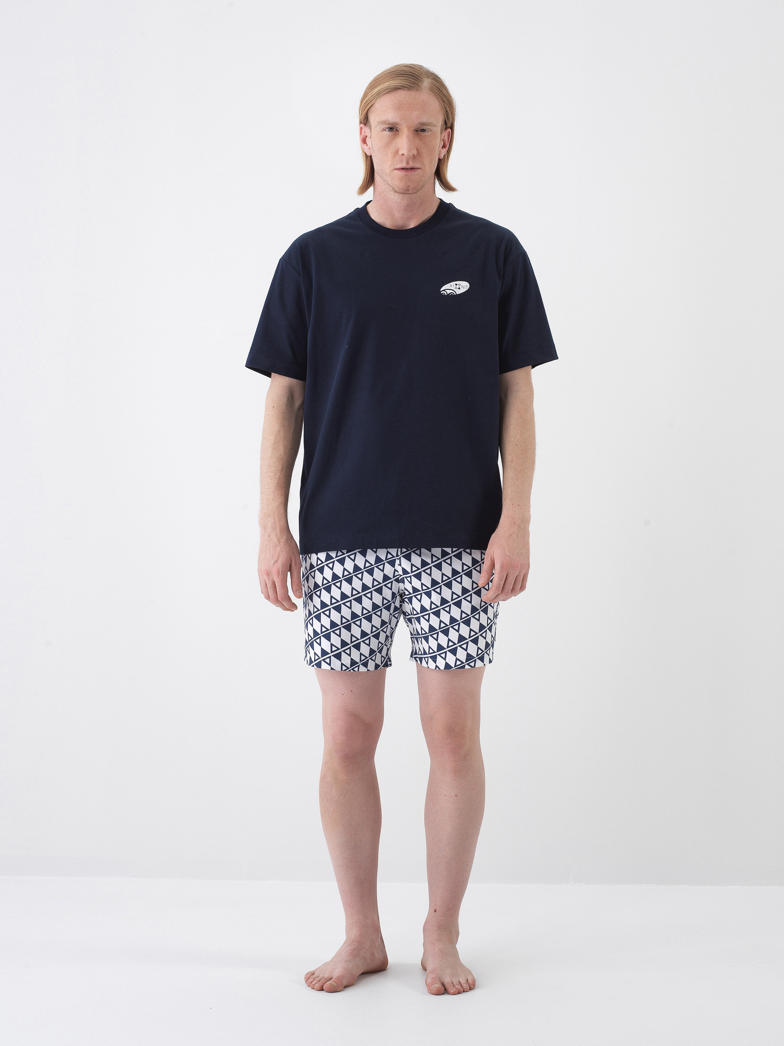 Beyaz Formunu Koruyan Regular Fit Şort - 2