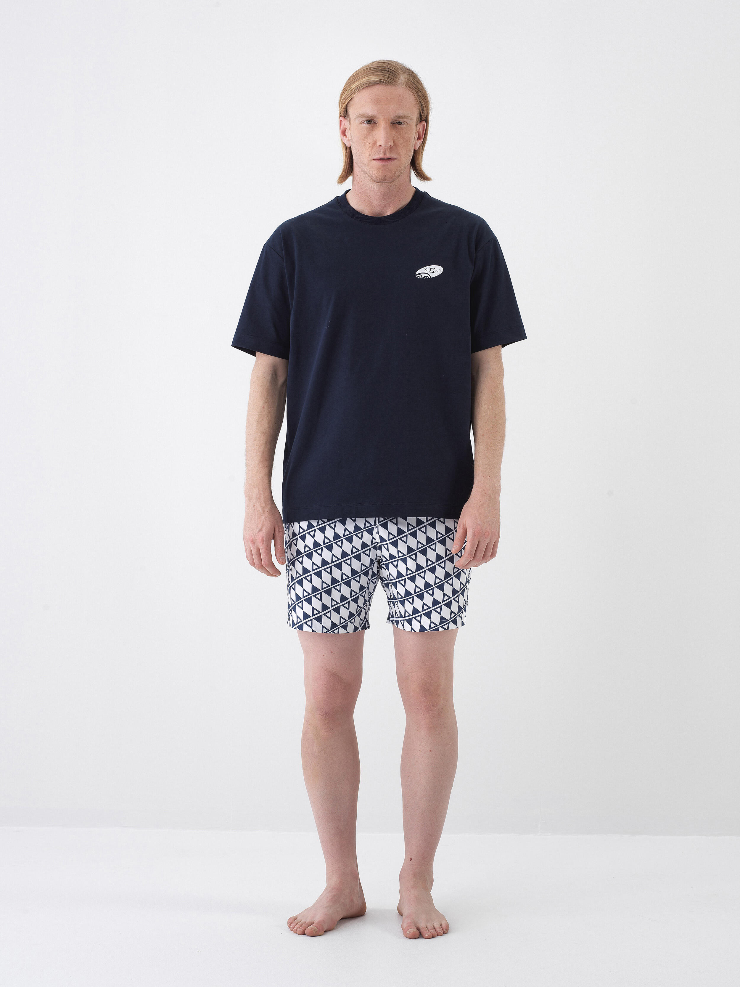 Beyaz Formunu Koruyan Regular Fit Şort - 2