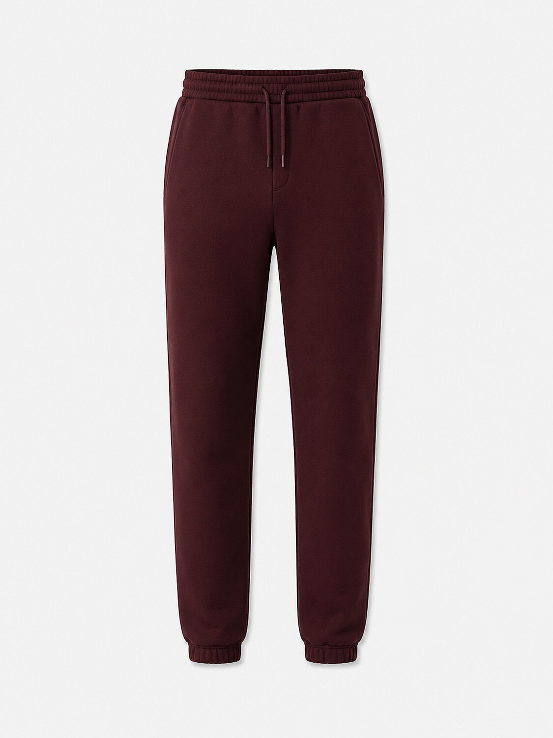 Bordo Regular Fit Pamuklu Sweat Pantolon - 5