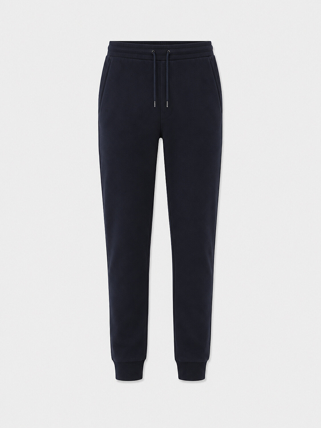Lacivert Pamuk Dokulu Regular Fit Sweat Pantolon