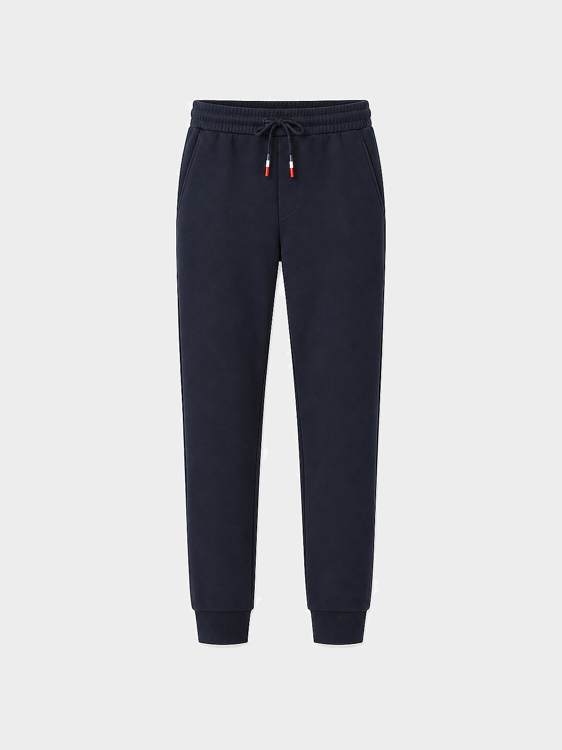 Lacivert Pamuk Dokulu Slim Fit Sweat Pantolon - 1