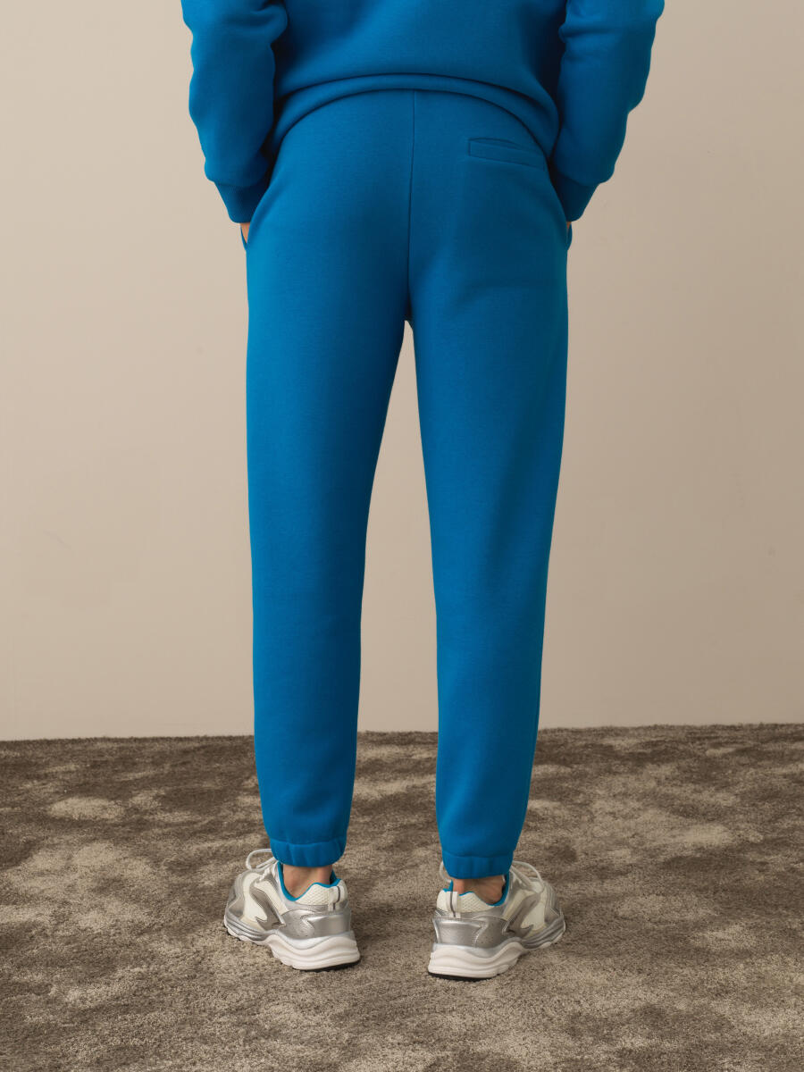 Mavi Pamuk Dokulu Regular Fit Sweat Pantolon - 5