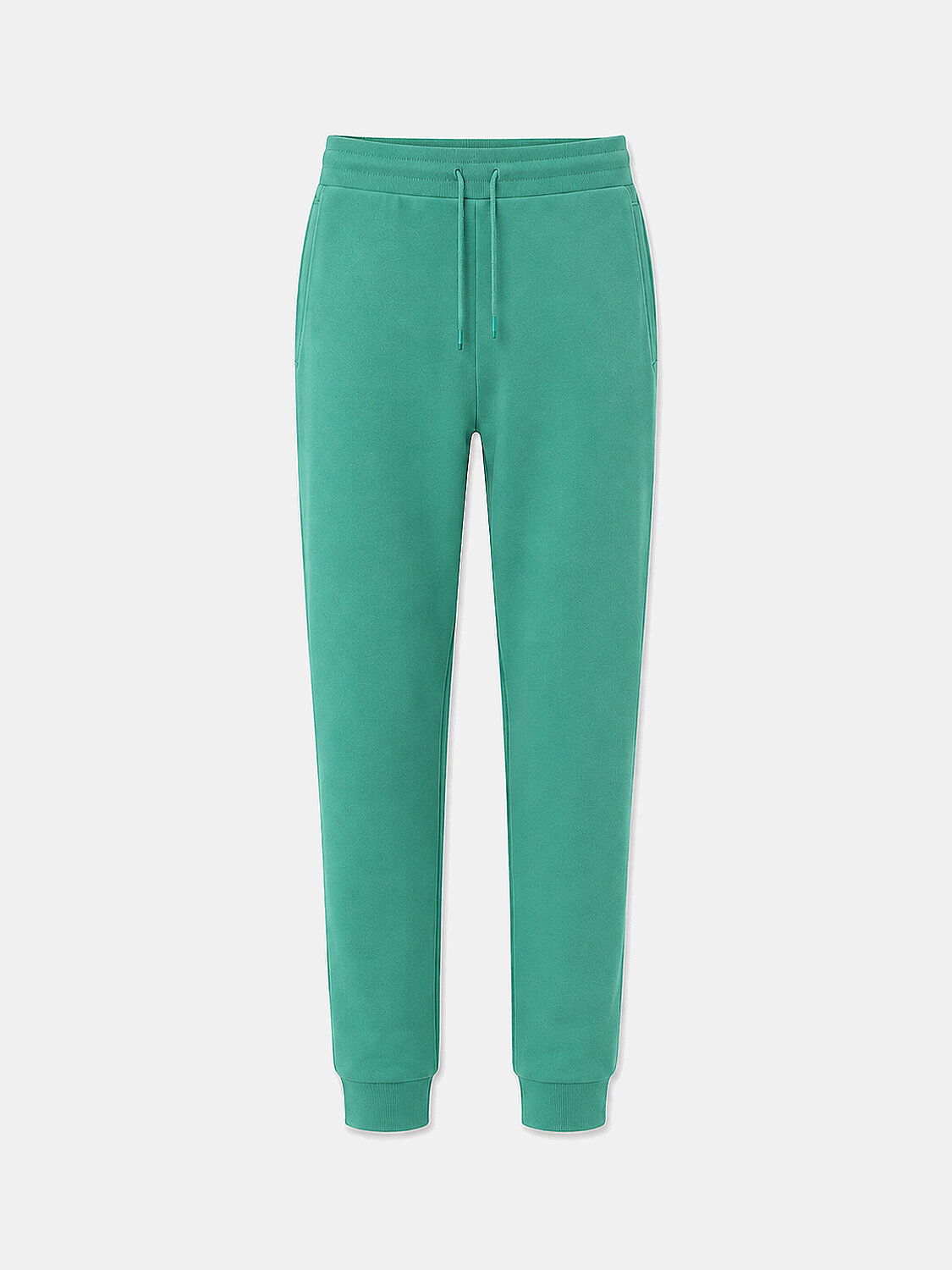 Yeşil Regular Fit Pamuklu Sweat Pantolon