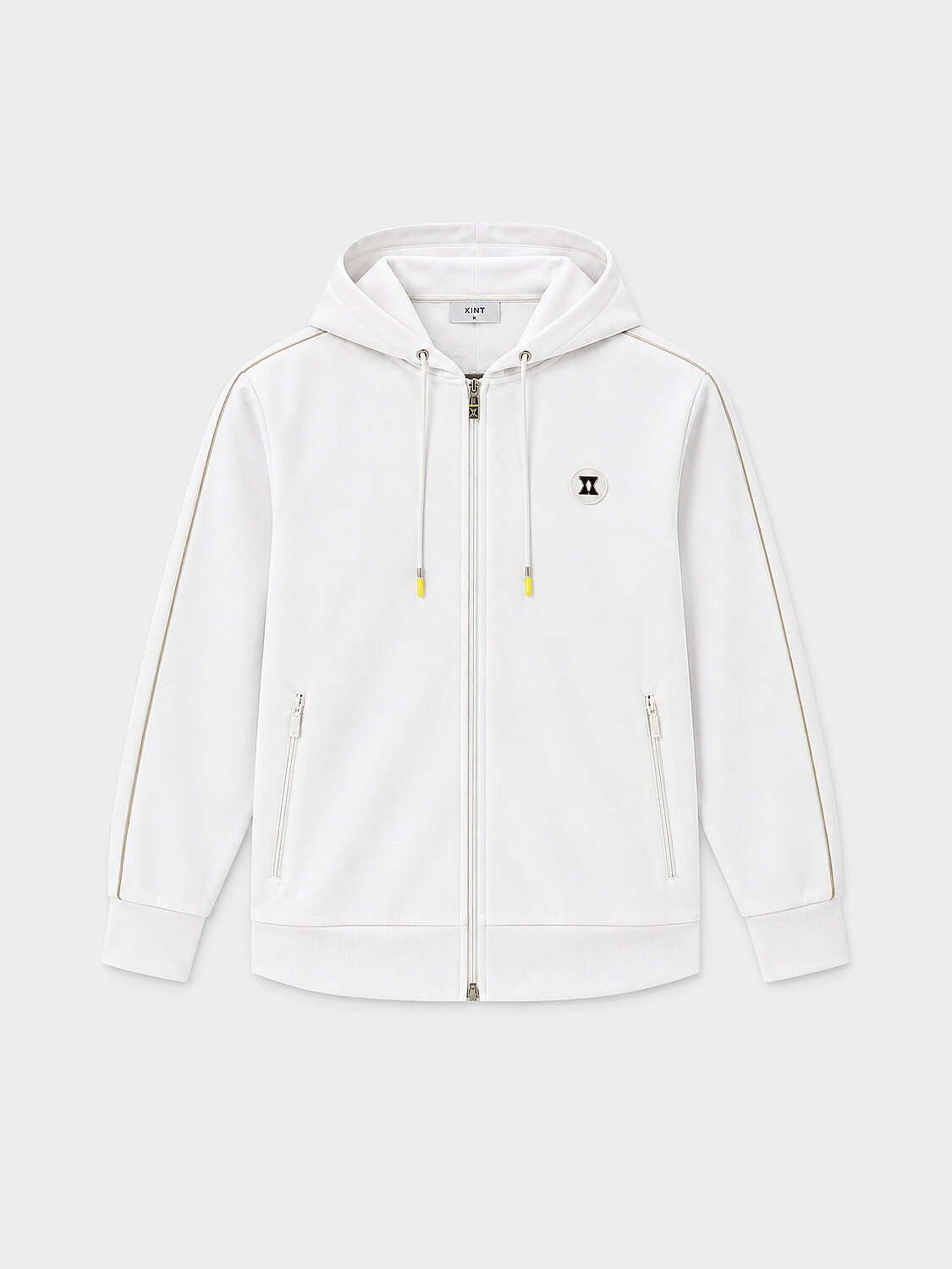 Ekru Pamuk Dokulu Regular Fit Sweatmont