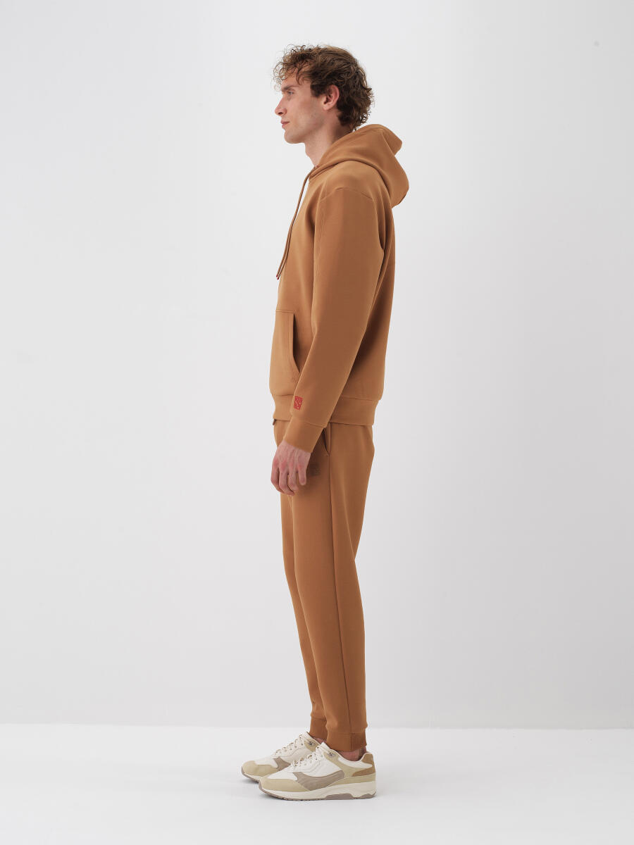 Camel Pamuk Dokulu Regular Fit Sweatshirt - 3