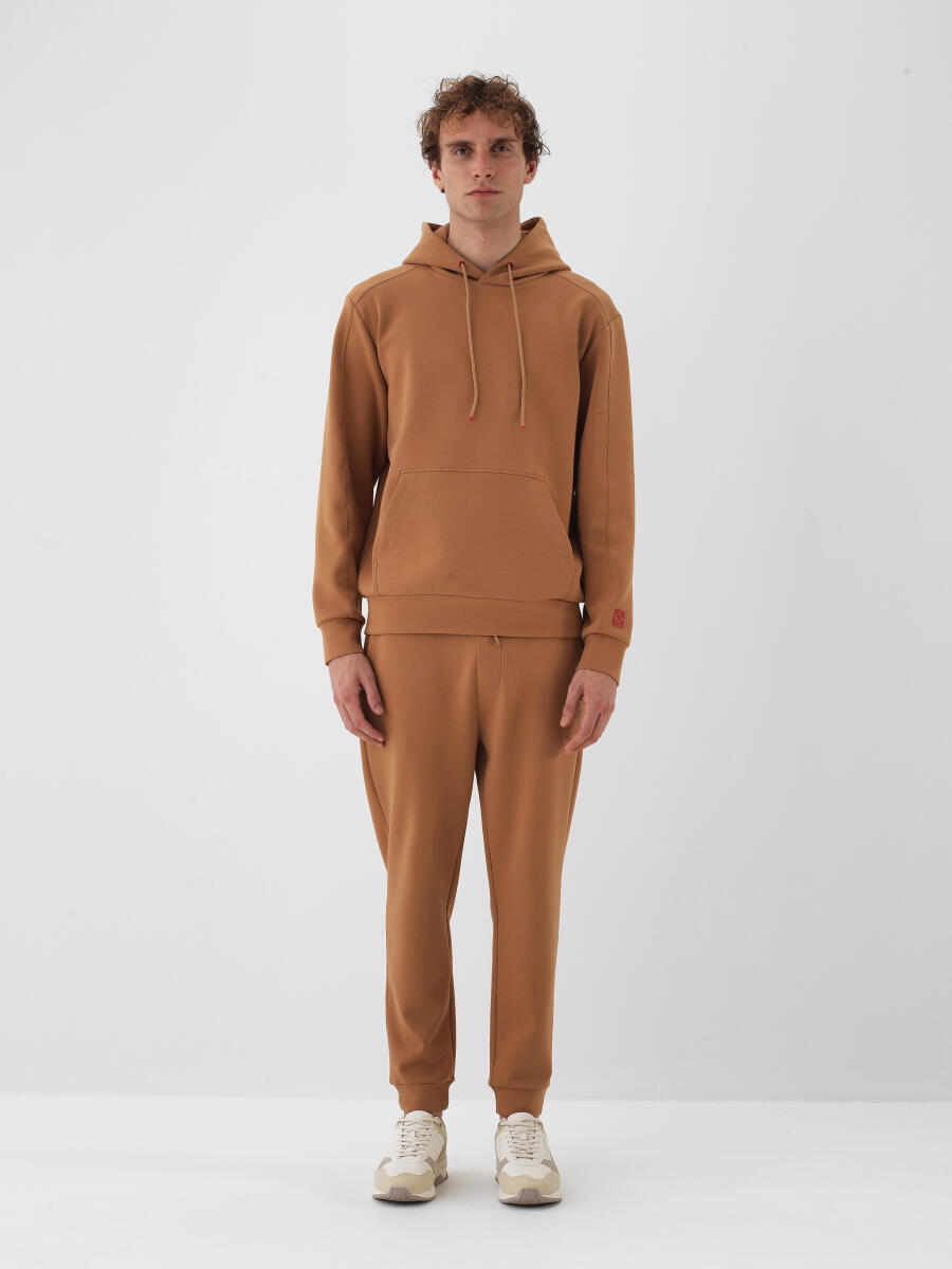 Camel Pamuk Dokulu Regular Fit Sweatshirt - 2