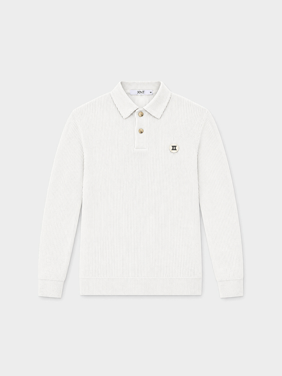 Ekru Pamuk Dokulu Regular Fit Sweatshirt