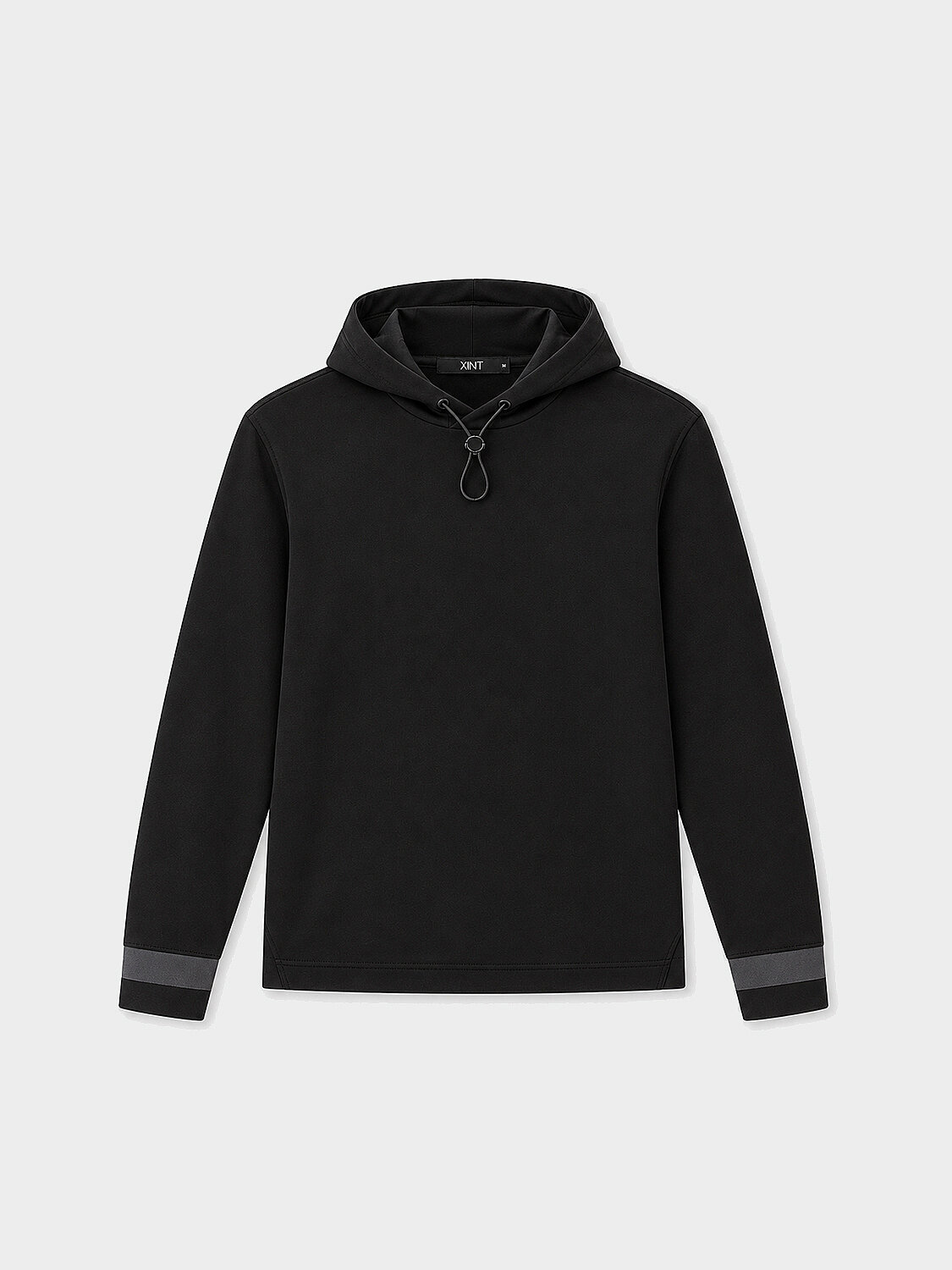 Siyah Pamuk Dokulu Regular Fit Sweatshirt
