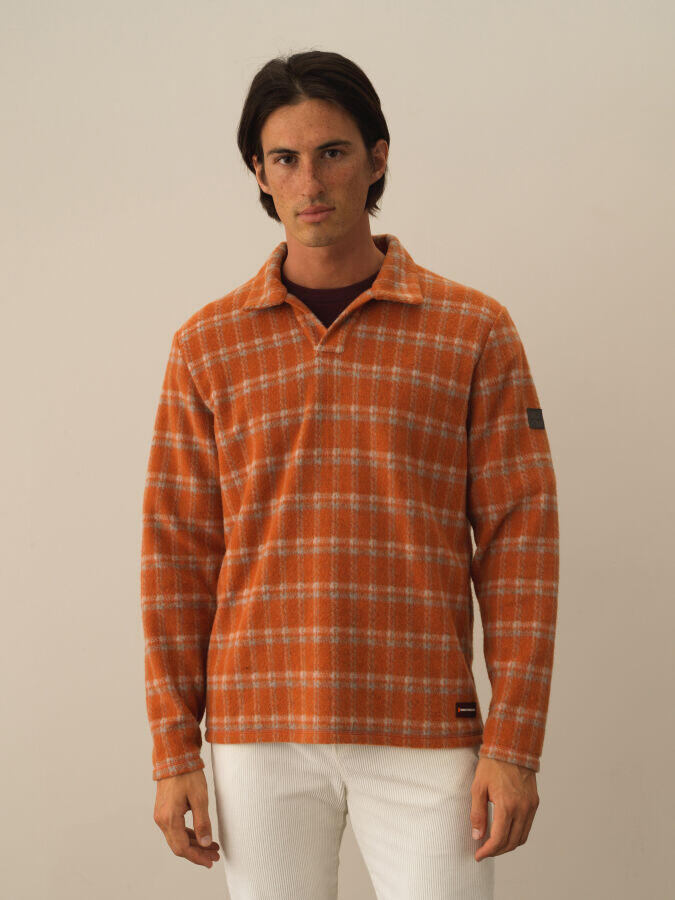 Xint Toptan Oranj Formunu Koruyan Regular Fit Sweatshirt