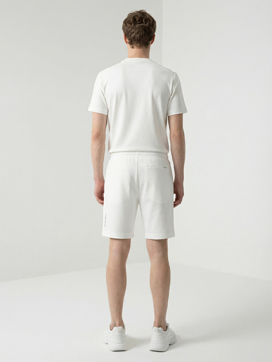 Ekru Doğal Akışlı Regular Fit Tişört - 4