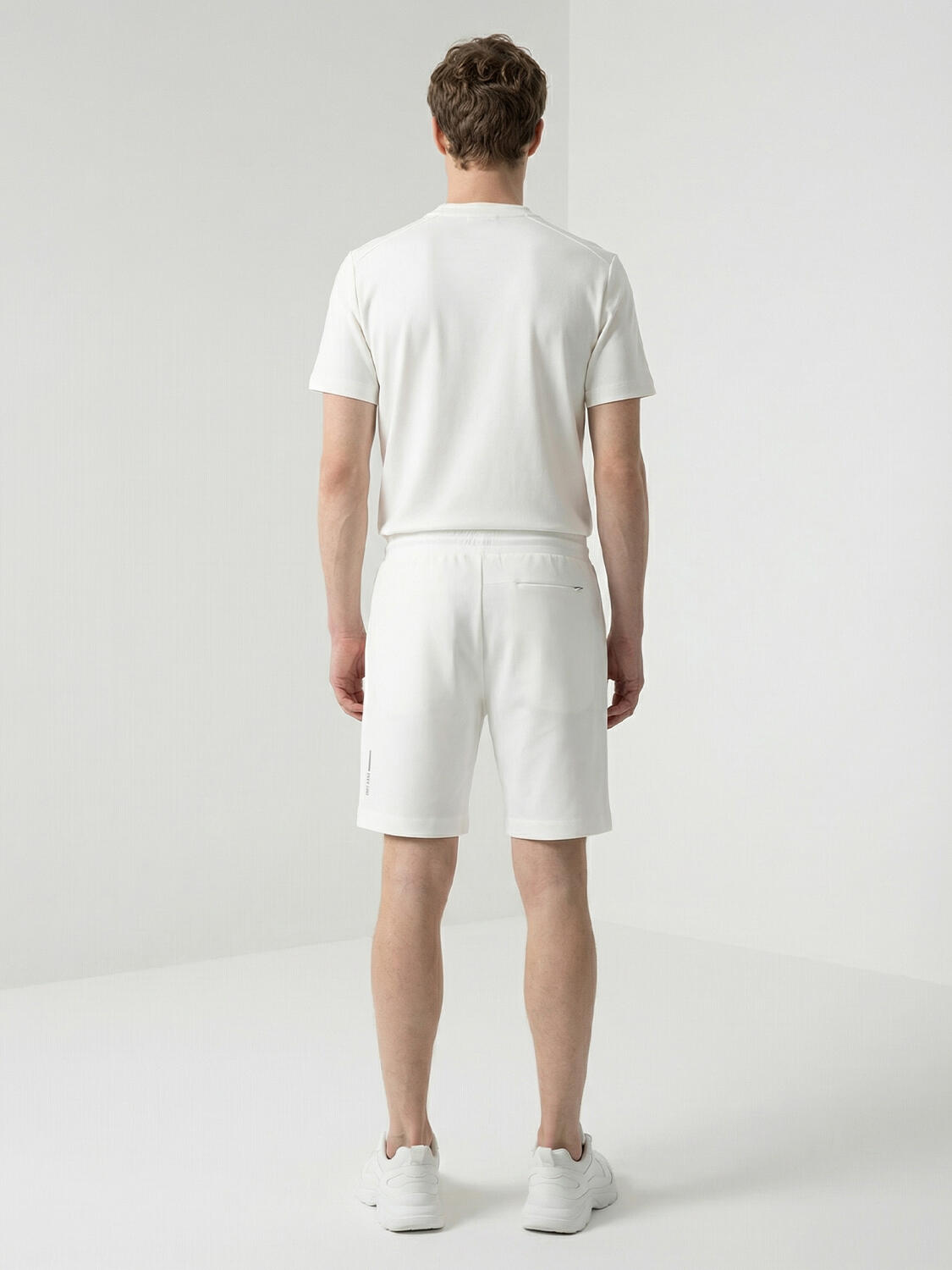 Ekru Doğal Akışlı Regular Fit Tişört - 4